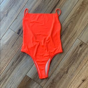 Solid & Stipe One Piece